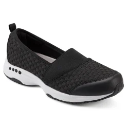 New Easy Spirit Twist Slip On Sneakers Black