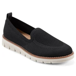 New Easy Spirit Valina Casual Slip On Flats Black