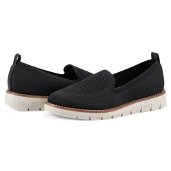 New Easy Spirit Valina Casual Slip On Flats Black