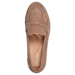 Easy Spirit Velia Casual Slip On Loafers TaupeSuede