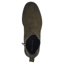 Discount Easy Spirit Wanda Chelsea Ankle Booties OliveSuede