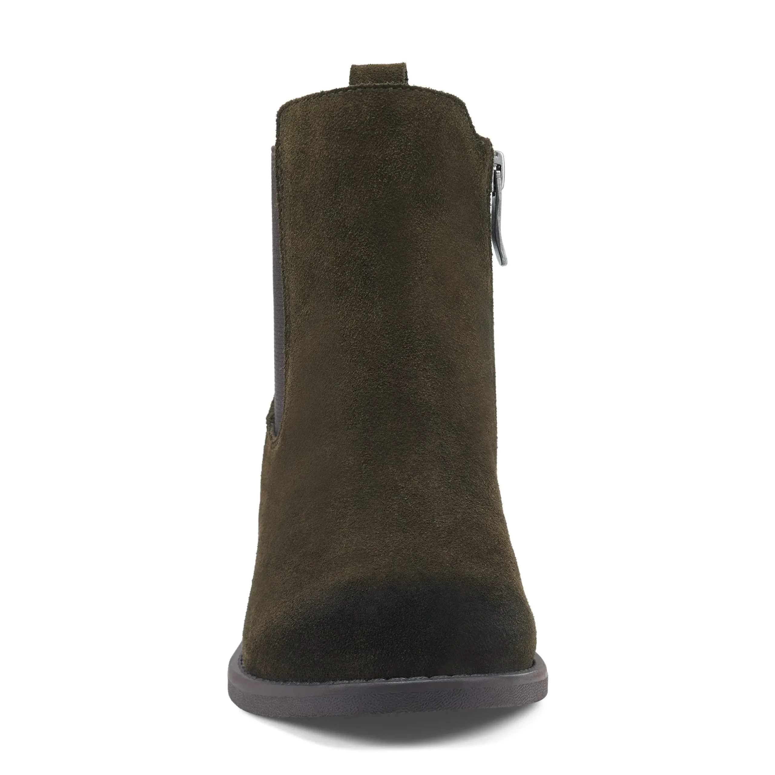 Discount Easy Spirit Wanda Chelsea Ankle Booties OliveSuede