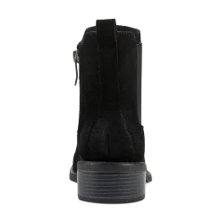 Hot Easy Spirit Wanda Chelsea Ankle Booties BlackSuede