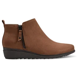 Best Easy Spirit Yena Casual Wedge Booties Brown