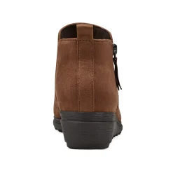 Best Easy Spirit Yena Casual Wedge Booties Brown
