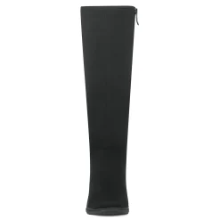 New Easy Spirit Yumi Casual Tall Wedge Boots BlackMulti